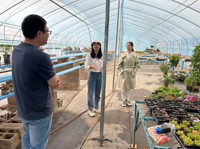 商學院赴滁州佳美園藝參觀交流 共商校企合作推動花卉綠植租借與代管理發展